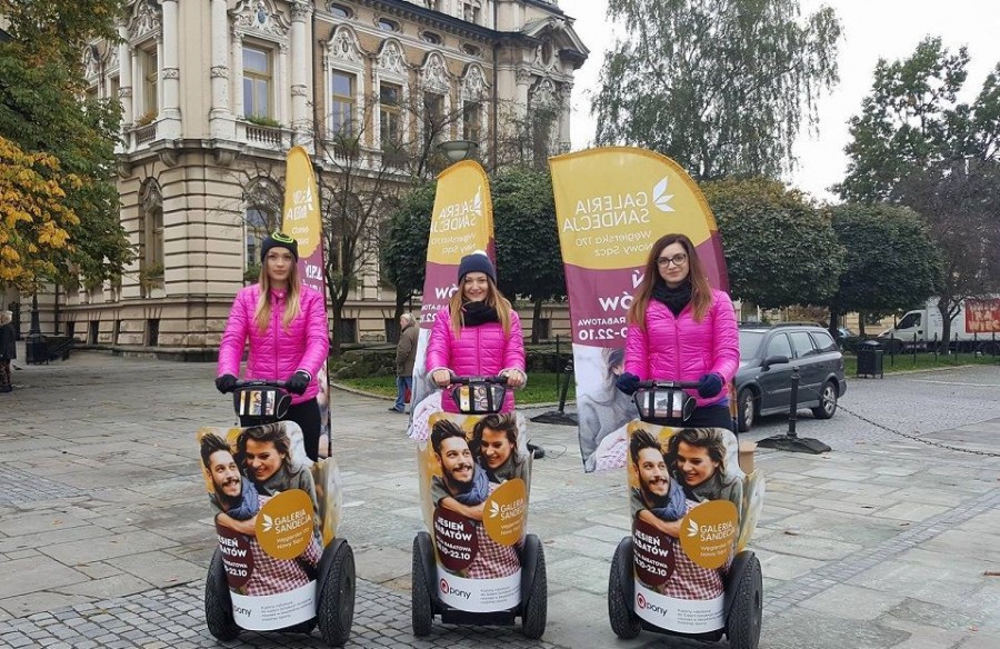 Nasze mobilne hostessy w Nowym Sączu