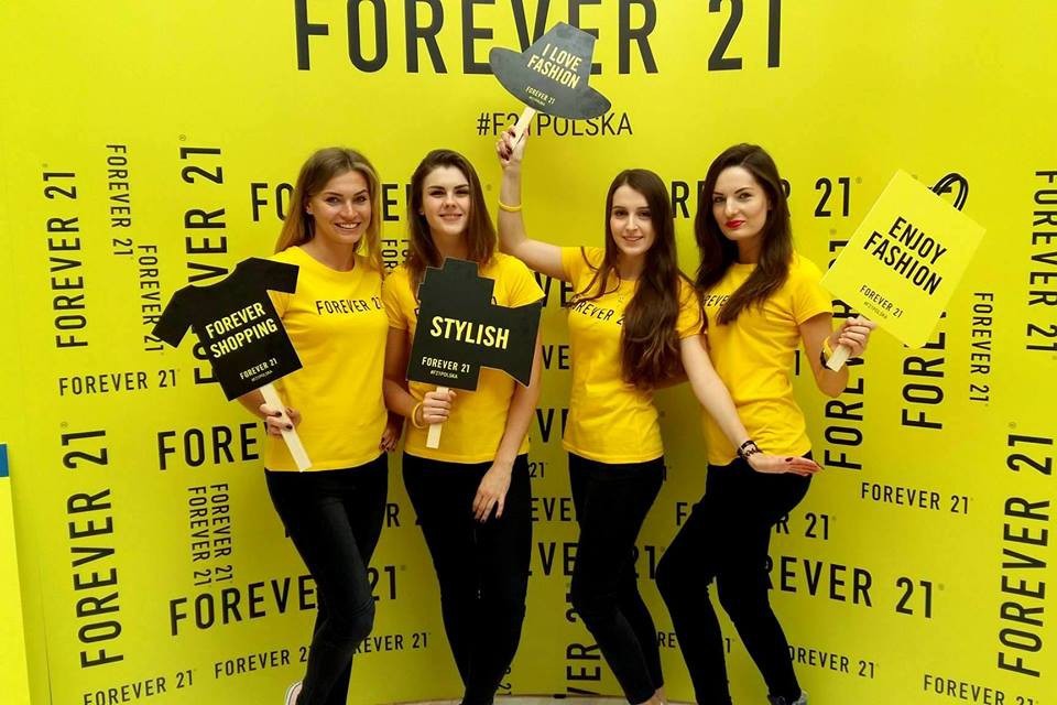 Otwarcie butiku Forever21 w Poznaniu